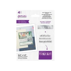 Shop All^Gemini Stamp & Die - Best wishes sent JUST FOR YOU - Little Painter Art | Exploring the Endless Possibilities of Art