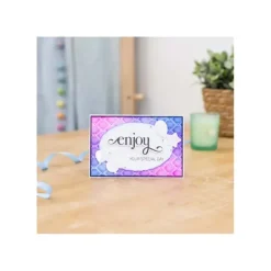 Shop All^Gemini- Stamp And Die- Fancy Sentiments -Enjoy Your Special Day - Little Painter Art | Exploring the Endless Possibilities of Art