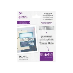 Shop All^Gemini Word Cut In Stamp & Die- JUST TO SAY you are amazing - Little Painter Art | Exploring the Endless Possibilities of Art