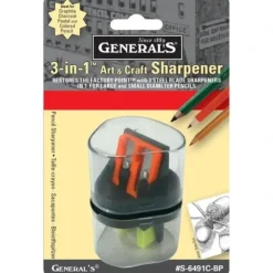 Shop All^General's 3-in-1 Clear Sharpener - Little Painter Art | Exploring the Endless Possibilities of Art