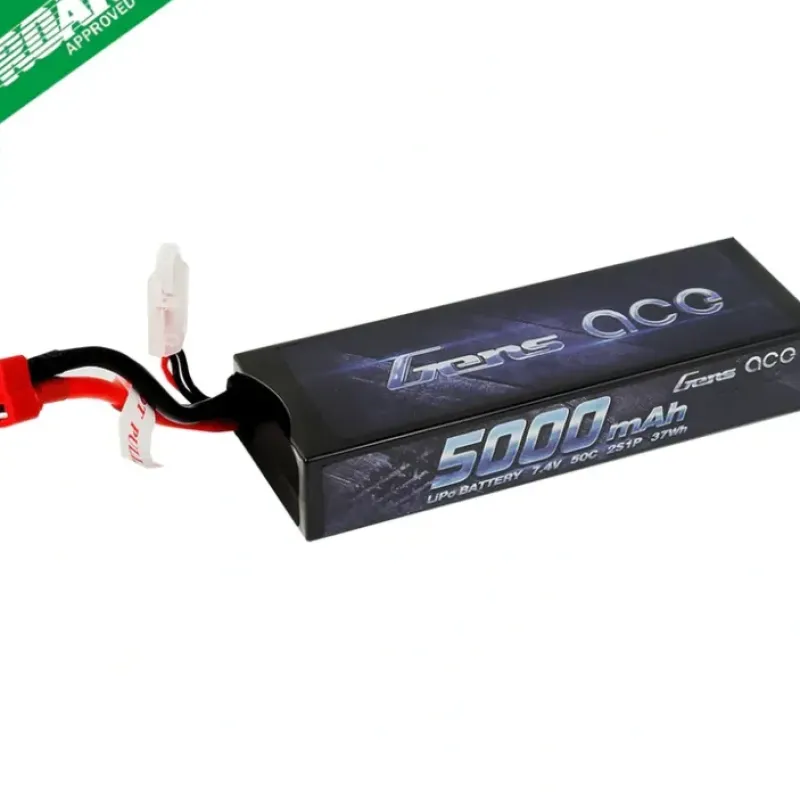 Shop All^Gens Ace 5000mAh 2S 7.4V 50C LiPo Deans Plug Hard Case - Little Painter Art | Exploring the Endless Possibilities of Art