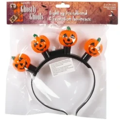 Shop All^Ghostly Ghouls Flashing Light-Up Pumpkin Headband - Little Painter Art | Exploring the Endless Possibilities of Art