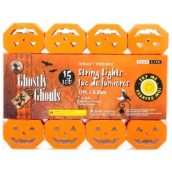Shop All^Ghostly Ghouls Pumpkin LED String Lights - Little Painter Art | Exploring the Endless Possibilities of Art