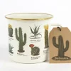Hot^Gift Republic Enamel Mug - Botanica Succulents - Little Painter Art | Exploring the Endless Possibilities of Art