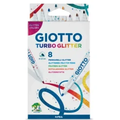 Shop All^Giotto Turbo Glitter Felt Tip Pens - Little Painter Art | Exploring the Endless Possibilities of Art