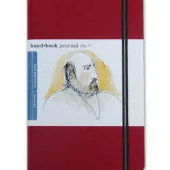 Shop All^Global Art Handbook, Large Portrait 8.25"x5.5" Red - Little Painter Art | Exploring the Endless Possibilities of Art