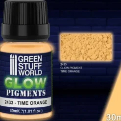 Pigment^Glow in the Dark Pigments - TIME ORANGE - Little Painter Art | Exploring the Endless Possibilities of Art