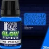 Pigment^Glow in the Dark Pigments - SPACE BLUE - Little Painter Art | Exploring the Endless Possibilities of Art