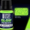 Pigment^Glow in the Dark Pigments - REALITY YELLOW-GREEN - Little Painter Art | Exploring the Endless Possibilities of Art
