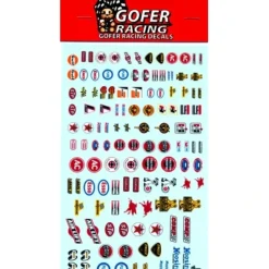 Shop All^Gofer Racing Decals Sponsor sheet decals 1/24 - Little Painter Art | Exploring the Endless Possibilities of Art