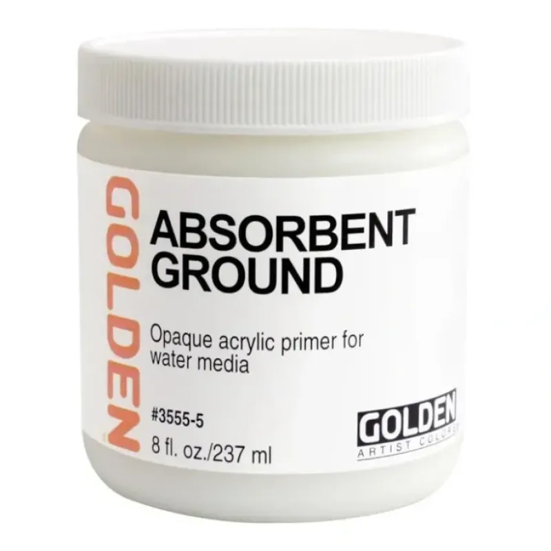 Canvas^Golden Absorbent Ground White 8oz - Little Painter Art | Exploring the Endless Possibilities of Art