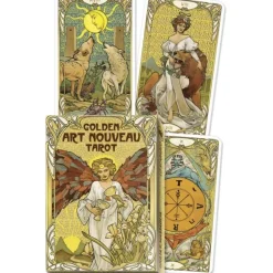 Hot^Golden Art Nouveau Grand Trumps by Giulia Francesca Massaglia - Little Painter Art | Exploring the Endless Possibilities of Art
