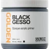 Shop All^GOLDEN Black Gesso - 473ml (16oz) - Little Painter Art | Exploring the Endless Possibilities of Art