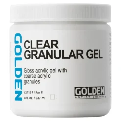 Shop All^GOLDEN Clear Granular Gel - 237ml - Little Painter Art | Exploring the Endless Possibilities of Art