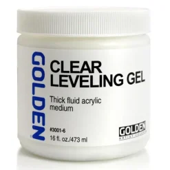 Golden Clear Leveling Gel Medium 16oz - Little Painter Art | Exploring the Endless Possibilities of Art| Shop All