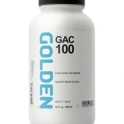 Pigment^GOLDEN GAC100 - Acrylic Primer and Extender - 946ml (32 fl. oz.) - Little Painter Art | Exploring the Endless Possibilities of Art