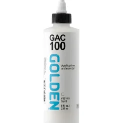 Pigment^GOLDEN GAC100 - Acrylic Primer and Extender - 237ml - Little Painter Art | Exploring the Endless Possibilities of Art