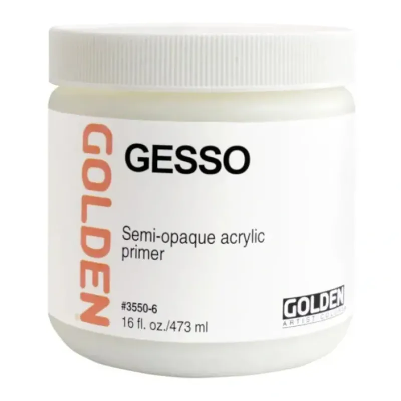 Canvas^Golden Gesso White 16oz - Little Painter Art | Exploring the Endless Possibilities of Art