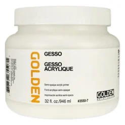 Canvas^Golden Gesso White 32oz - Little Painter Art | Exploring the Endless Possibilities of Art