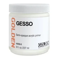 Canvas^Golden Gesso White 8oz - Little Painter Art | Exploring the Endless Possibilities of Art