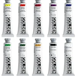 Pigment^Golden Heavy Body Acrylic Paint Tubes 2oz - Little Painter Art | Exploring the Endless Possibilities of Art