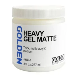 Shop All^Golden Heavy Gel Medium Matte 8oz - Little Painter Art | Exploring the Endless Possibilities of Art