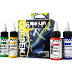 Brush^Golden High Flow Artist Acrylics Intro Set - 6 x 30ml - Little Painter Art | Exploring the Endless Possibilities of Art