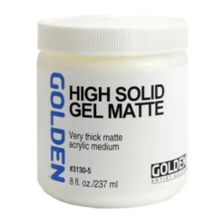 Brush^Golden High Solid Gel Matte 8oz - Little Painter Art | Exploring the Endless Possibilities of Art