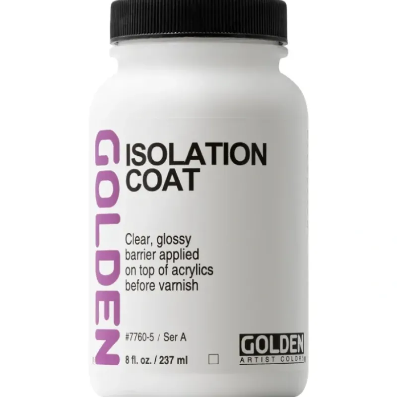 Pigment^GOLDEN Isolation Coat - 237ml - Little Painter Art | Exploring the Endless Possibilities of Art
