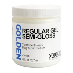 Shop All^Golden Regular Gel Medium Semi-Gloss 8oz - Little Painter Art | Exploring the Endless Possibilities of Art