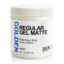 Shop All^Golden Regular Gel Medium Matte 8oz - Little Painter Art | Exploring the Endless Possibilities of Art