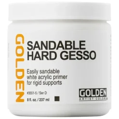Canvas^Golden Sandable Hard Gesso - 237ml - Little Painter Art | Exploring the Endless Possibilities of Art