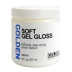 Shop All^Golden Soft Gel Medium Gloss 8oz - Little Painter Art | Exploring the Endless Possibilities of Art