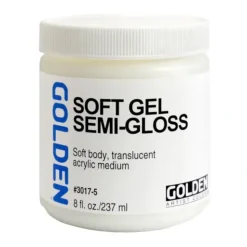 Shop All^Golden Soft Gel Medium Semi-Gloss 8oz - Little Painter Art | Exploring the Endless Possibilities of Art