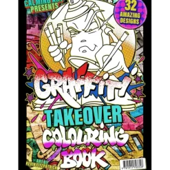 Shop All^Graffiti Takeover Colouring Book - Kevin Astek Fitzpatrick - Little Painter Art | Exploring the Endless Possibilities of Art