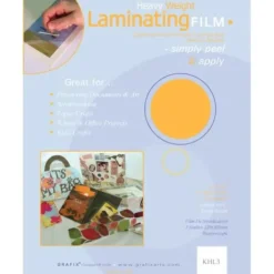 Shop All^Grafix Heavy-Weight Laminating Film 9" x 12" Sheets 3pk - Little Painter Art | Exploring the Endless Possibilities of Art
