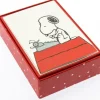 Hot^Graphique de France Notecards 16pk - Peanuts Snoopy Typewriter - Little Painter Art | Exploring the Endless Possibilities of Art