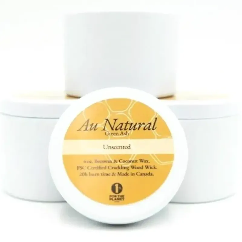 Shop All^Green Ash Decor 4oz Travel Tin Candle - Au Natural: Unscented - Little Painter Art | Exploring the Endless Possibilities of Art
