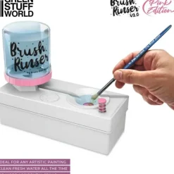 Brush^GSW BRUSH RINSER - PINK - Little Painter Art | Exploring the Endless Possibilities of Art
