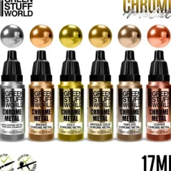 Brush^GSW Paint Set - CHROME METAL - Little Painter Art | Exploring the Endless Possibilities of Art