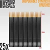 Brush^GSW 25x Disposable Synthetic Brushes - Little Painter Art | Exploring the Endless Possibilities of Art