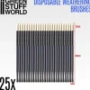 Brush^GSW 25x Disposable Weathering Brushes - Little Painter Art | Exploring the Endless Possibilities of Art