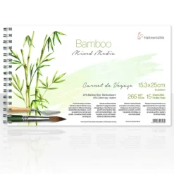 Shop All^Hahnemhle Bamboo Carnet de Voyage Mixed Media Pad 265gsm (125lb) 15.3 x 25cm - Little Painter Art | Exploring the Endless Possibilities of Art
