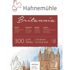 Shop All^Hahnemhle Britannia Pads - 300gsm - Hot Pressed - Little Painter Art | Exploring the Endless Possibilities of Art
