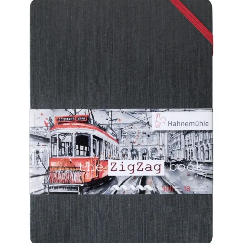Brush^Hahnemhle ZigZag Book - 300gsm - A5 - 18 Pages - Little Painter Art | Exploring the Endless Possibilities of Art