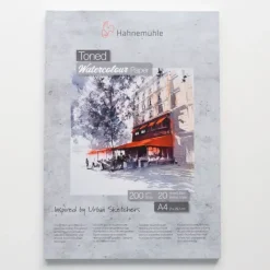Shop All^Hahnemuhle Toned Watercolour Block Grey A4 - Little Painter Art | Exploring the Endless Possibilities of Art