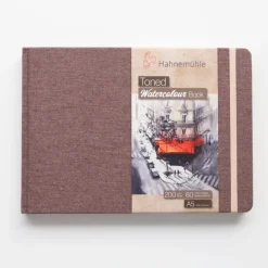 Shop All^Hahnemuhle Toned Watercolour Book Beige A5 - Little Painter Art | Exploring the Endless Possibilities of Art