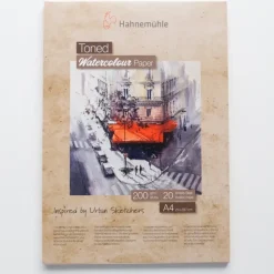 Shop All^Hahnemuhle Toned Watercolour Block Beige A4 - Little Painter Art | Exploring the Endless Possibilities of Art