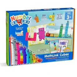 Hot^Hand2Mind Number Blocks MathLink Cubes 1-10 Activity Set - Little Painter Art | Exploring the Endless Possibilities of Art