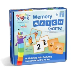 Hot^Hand2Mind Number Blocks Memory Match Game - Little Painter Art | Exploring the Endless Possibilities of Art